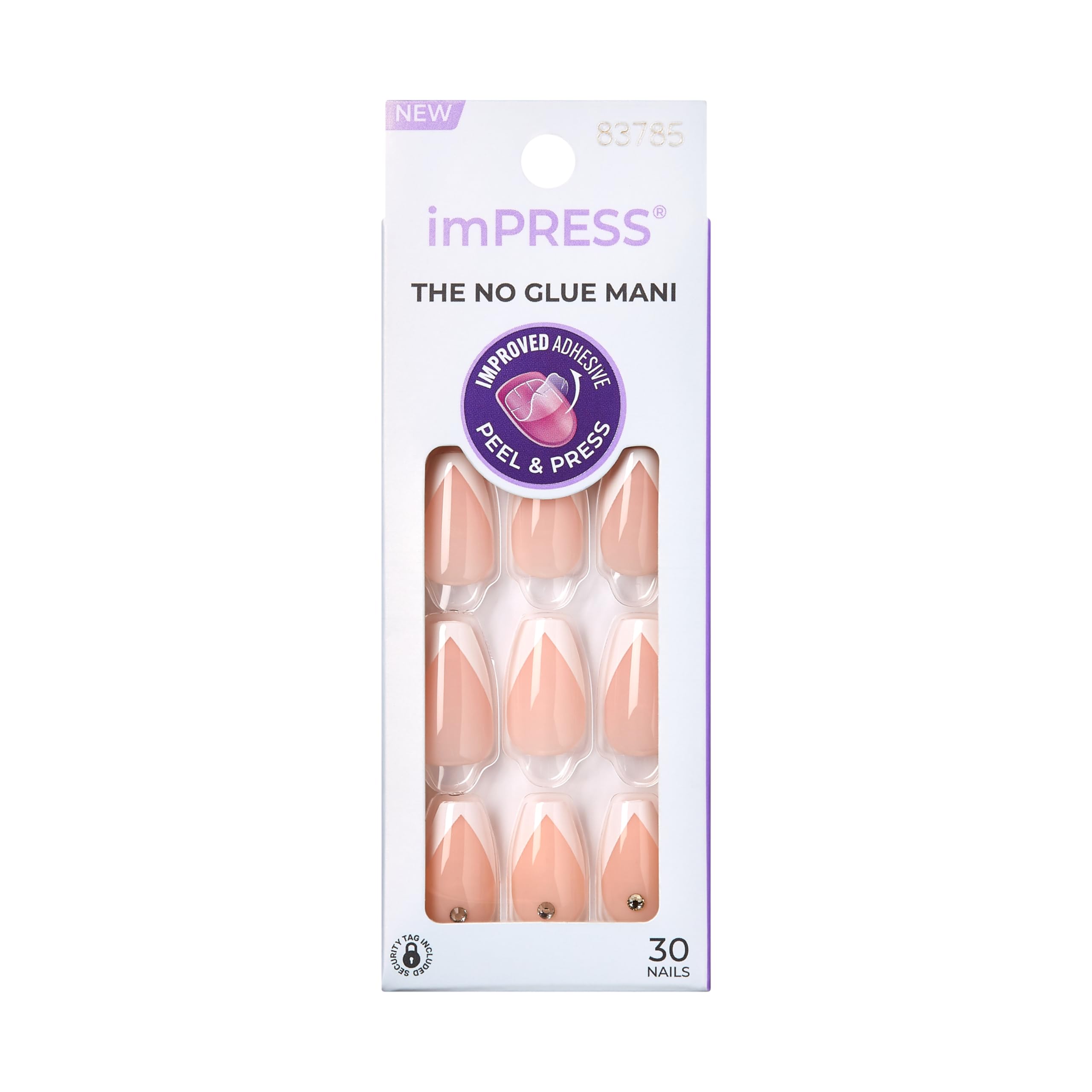 KISS front packaging showing So French nails and included tools for easy application