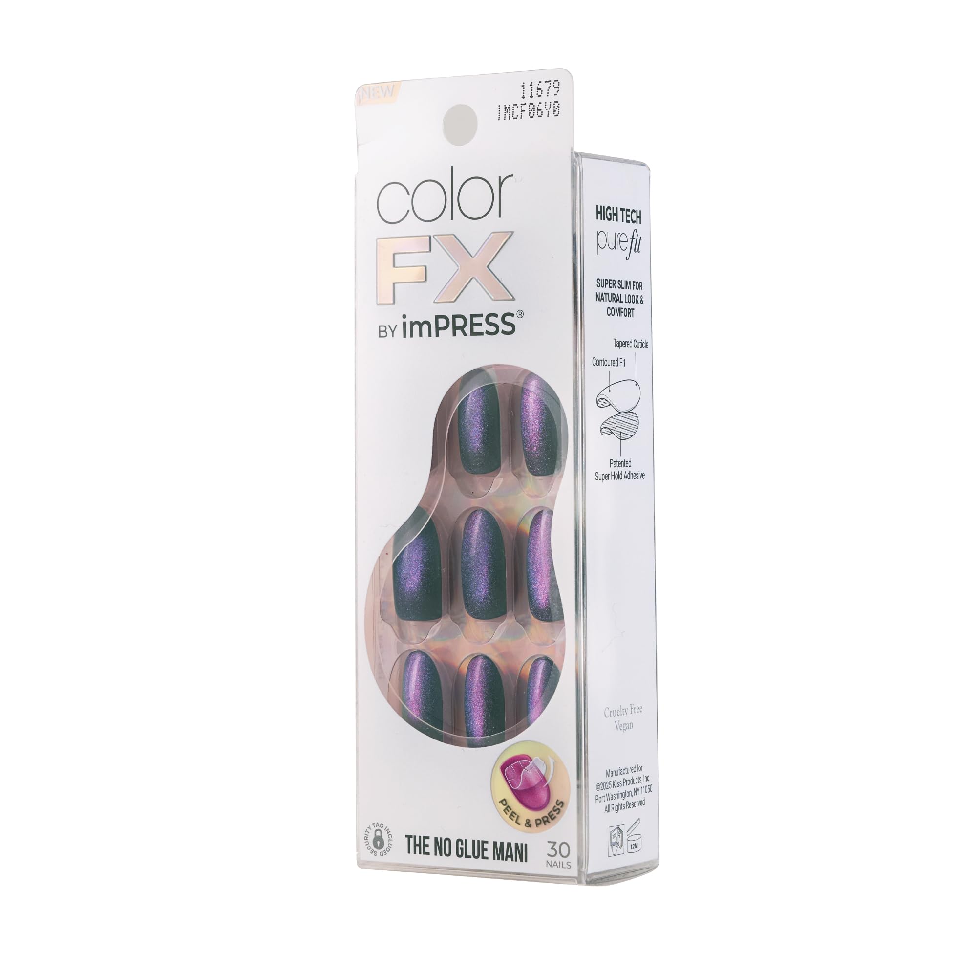 KISS tools included with file and manicure stick for easy customization