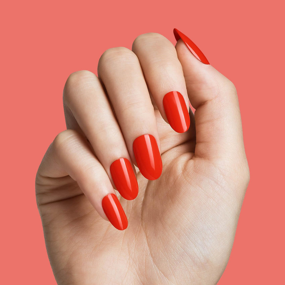 KISS all 100 nails laid out displaying size range for multiple manicures