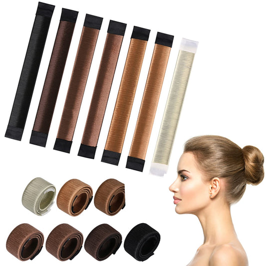 KISSBUTY front packaging showing seven bun makers and clear shade options for quick selection