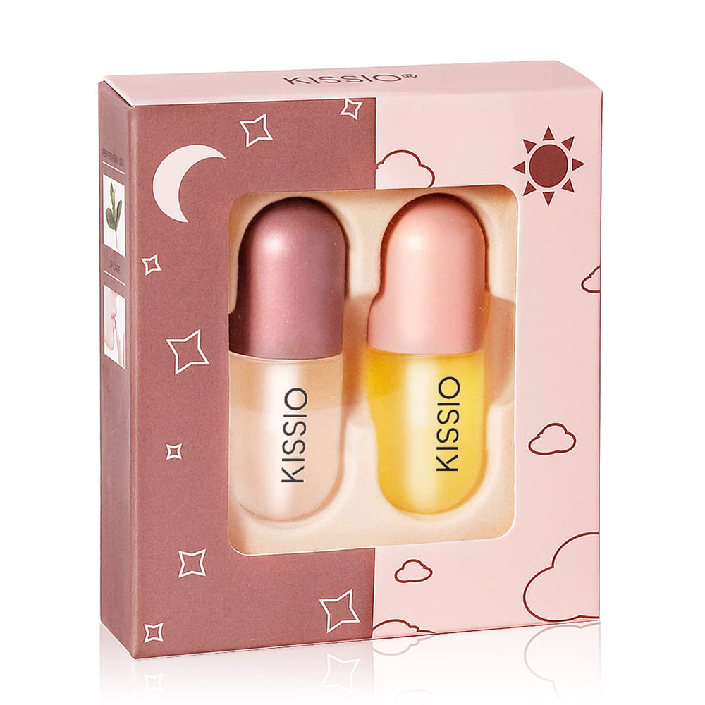 KISSIO front packaging showing the two tubes and benefits