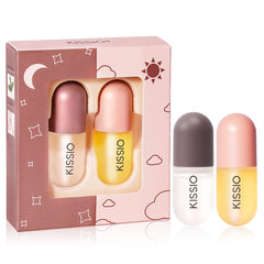 KISSIO lifestyle shot with tube beside bedside items for overnight care
