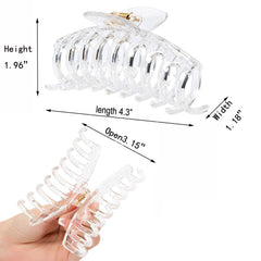 Kitiin square jaw clip close detail showing strong hinge and broad grip