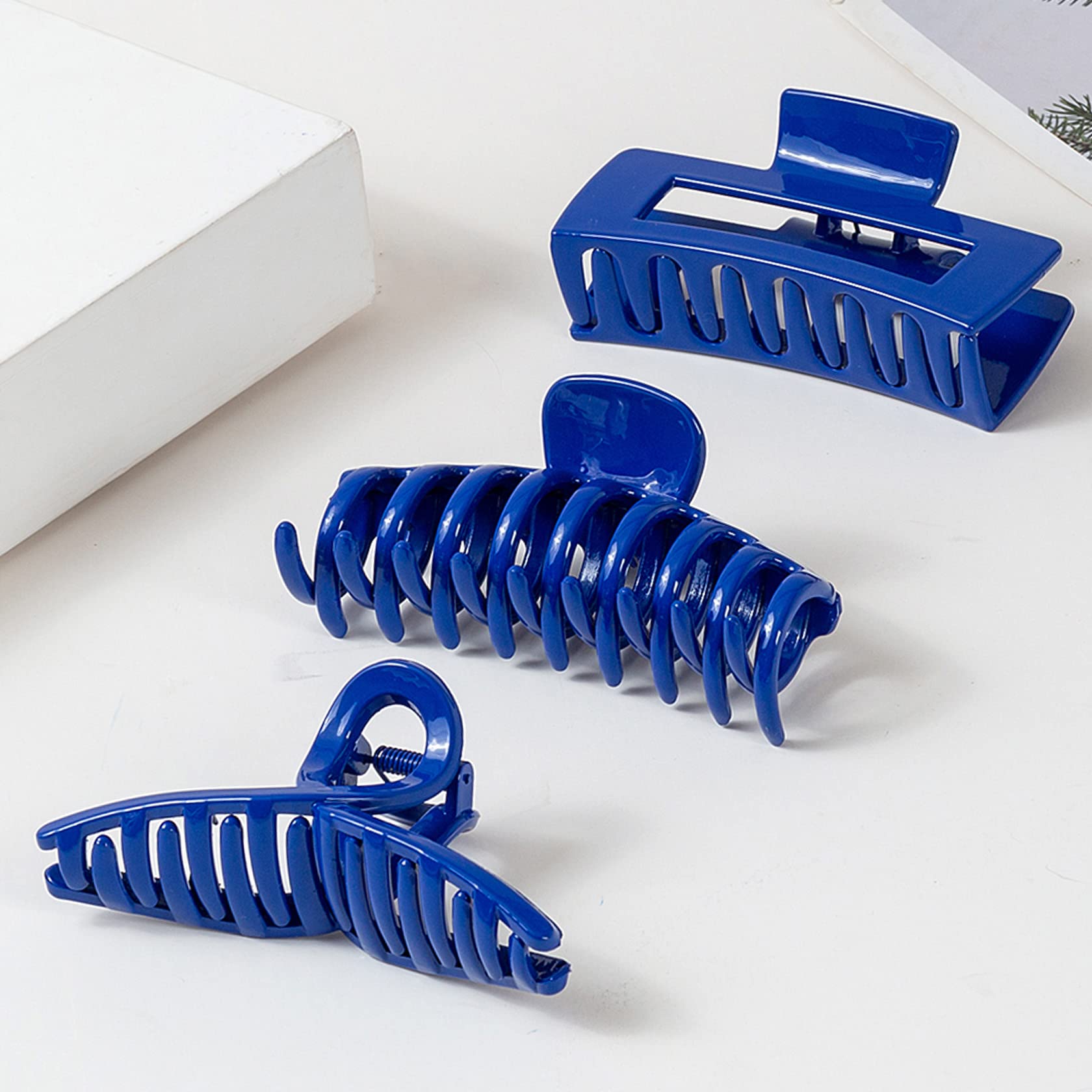 Kitiin royal blue finish texture highlighting durable plastic