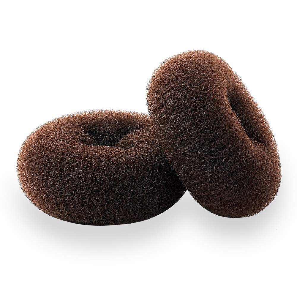 kitjans front packaging showing two brown bun makers, easy styling benefit