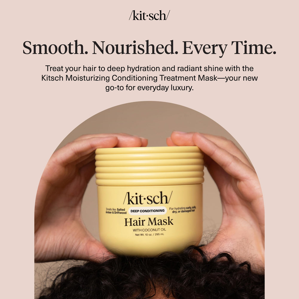 Kitsch jar on a bathroom shelf lifestyle shot emphasizing spa-like self-care