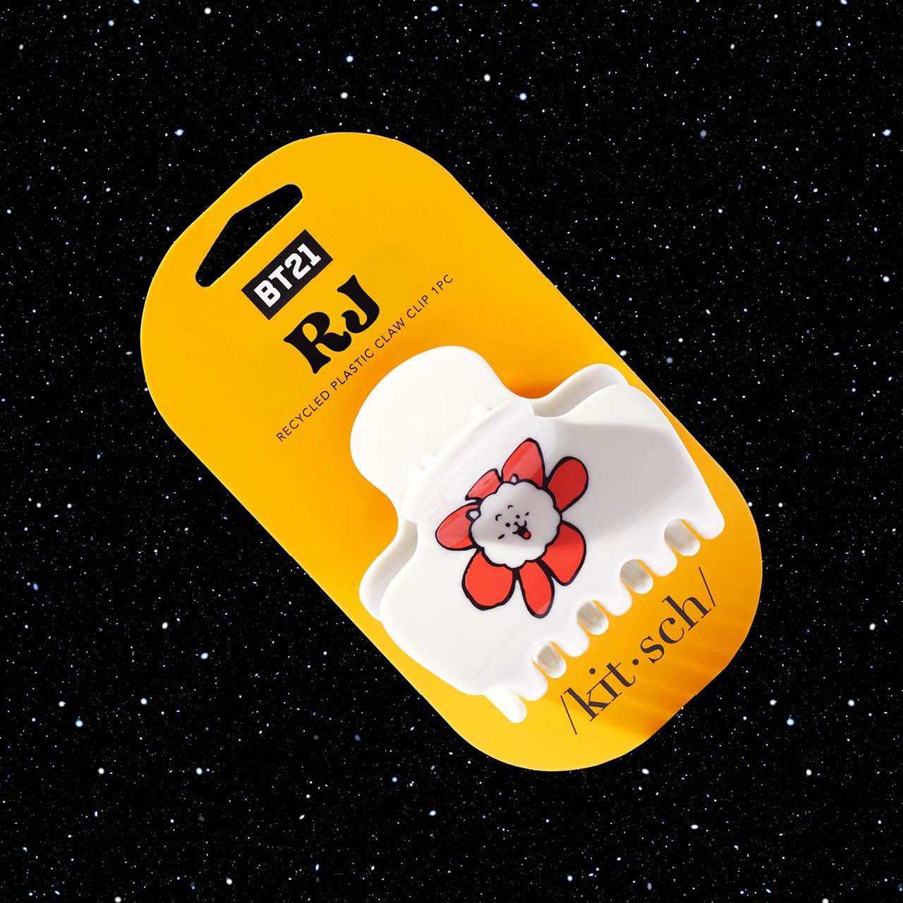 kitsch BT21 RJ side profile highlighting puffy shape and volume boost