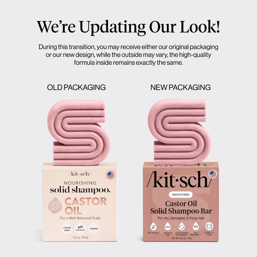 Kitsch label and ingredients panel showing clean formulation transparency benefit
