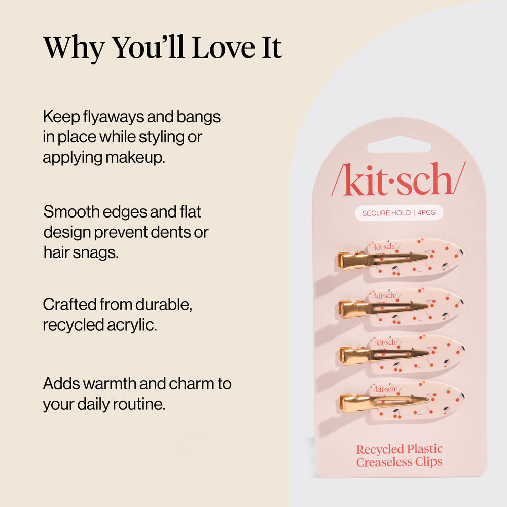 Kitsch clips in hand to show scale and comfortable, lightweight handling benefit
