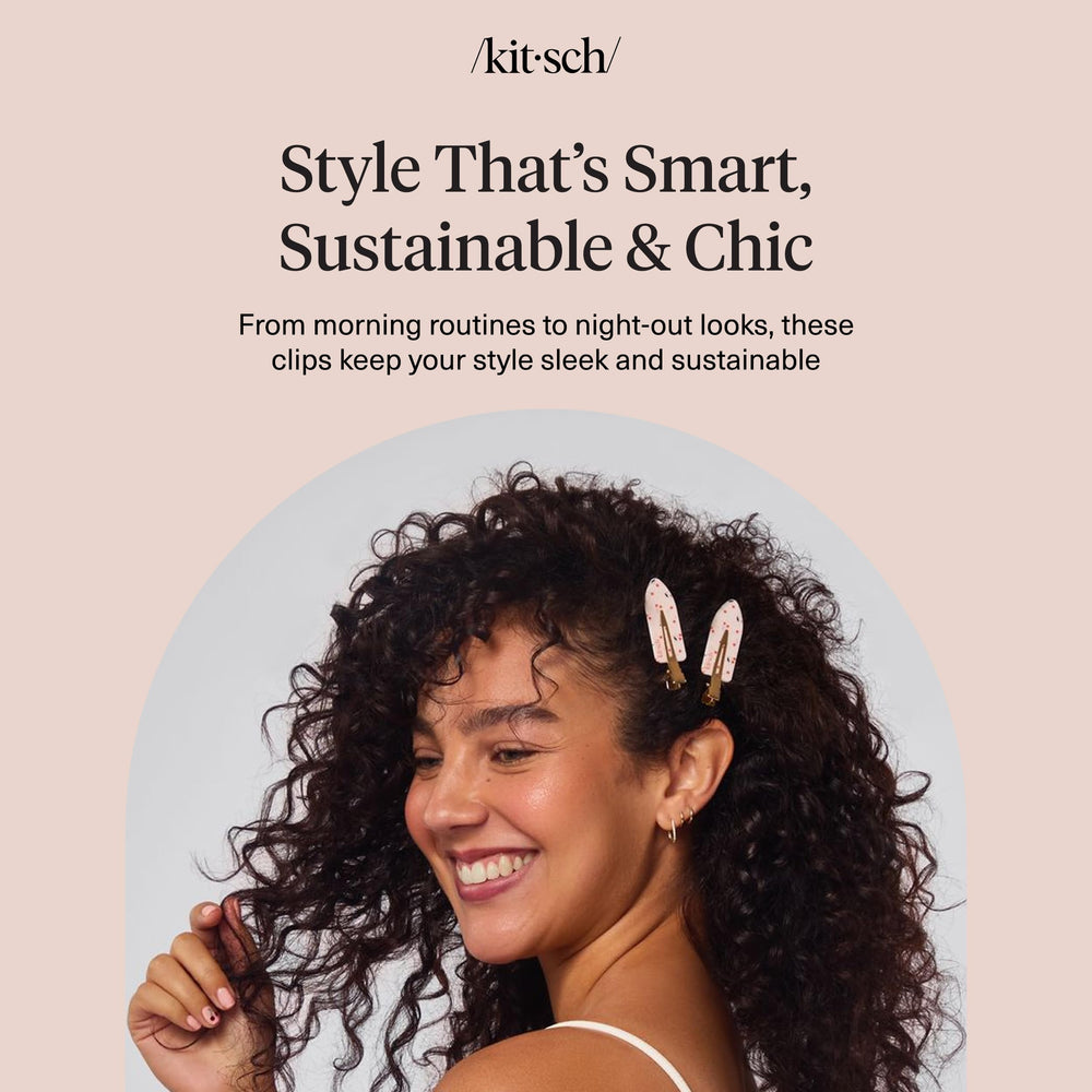 Kitsch top view arrangement showing design variety and quick access benefit
