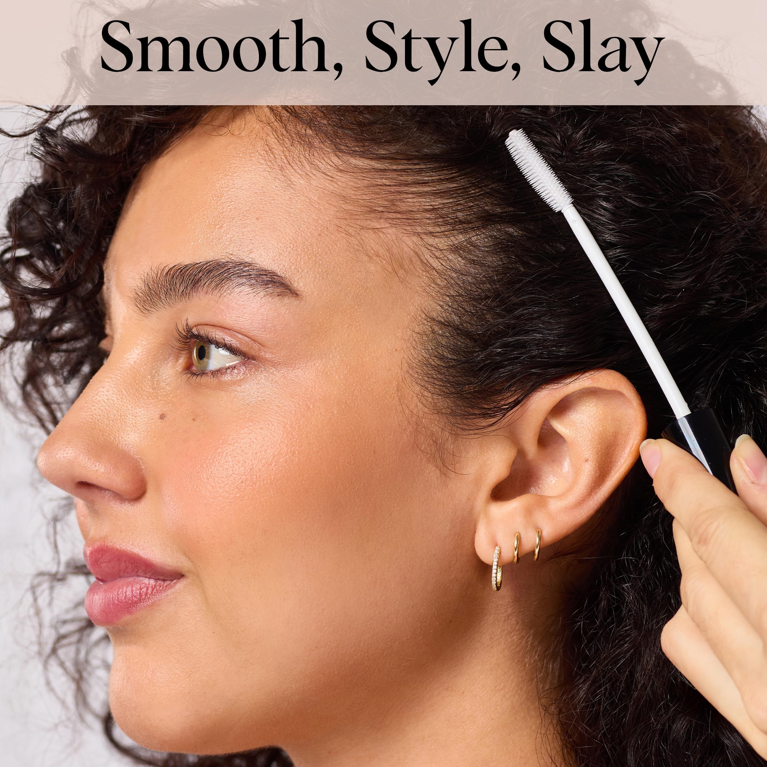 Kitsch clear formula texture closeup showing smooth non-greasy finish