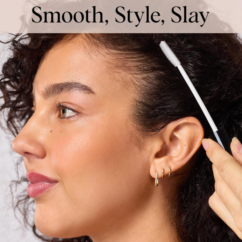 Kitsch clear formula texture closeup showing smooth non-greasy finish