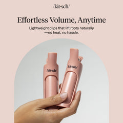 Kitsch packaging and label showing brand and product details for buyers
