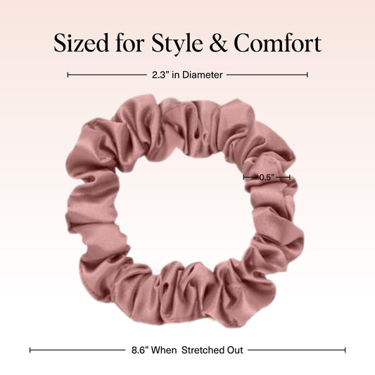 Kitsch satin texture close-up highlighting smooth fabric to reduce hair friction