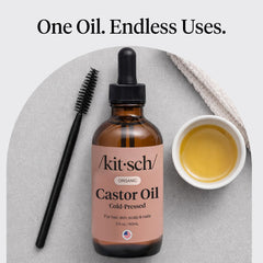 Kitsch oil on cuticles and nails providing softening and hydration benefit