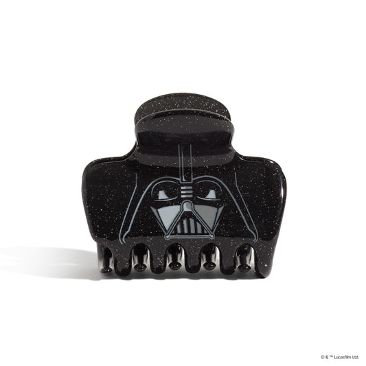 Kitsch Darth Vader close-up of glitter finish highlighting sparkle and smooth texture