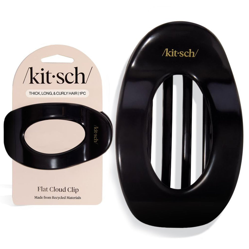 Kitsch clip worn on beach showing secure hold during outdoor activity