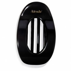 Kitsch front view of flat claw clip showing sleek shape and secure hold