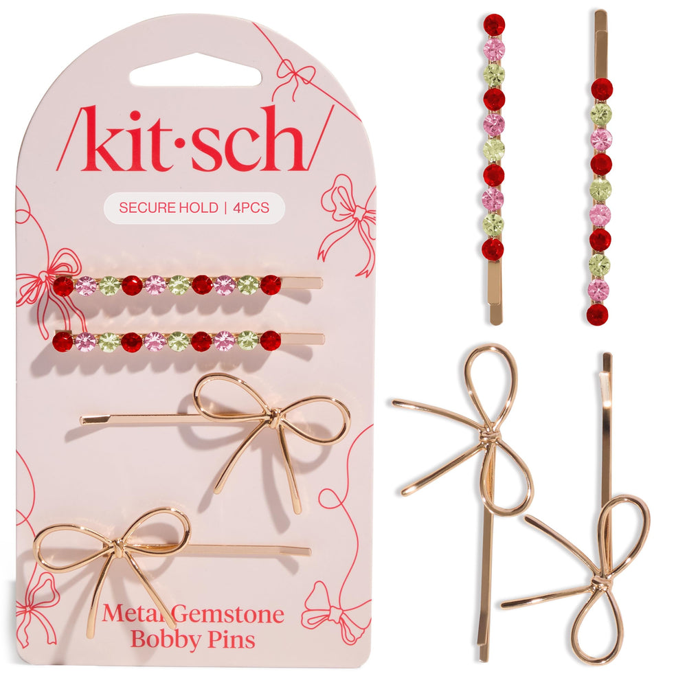 Kitsch front packaging showing bobby pin set and gift-ready appeal