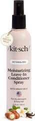 Kitsch front spray bottle showing product and label for quick detangling