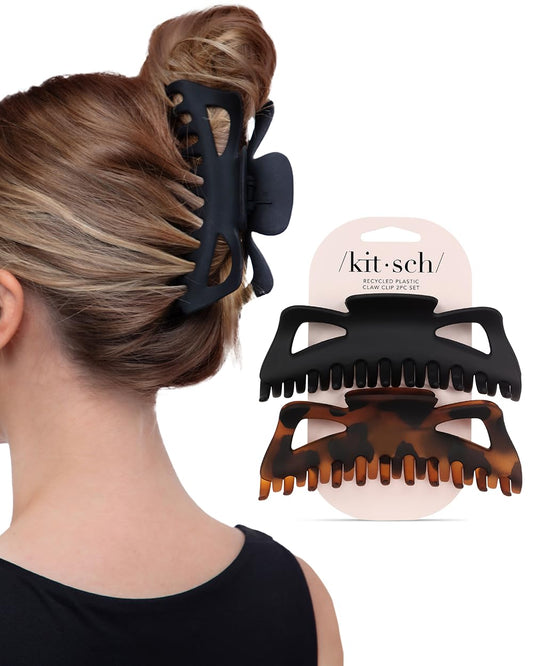 Kitsch front view packaging showing two clips and gift-ready presentation benefit