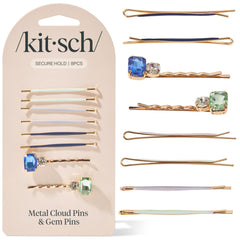 Kitsch front packaging showing 8pcs set and Garden Bouquet theme benefit: clear product view