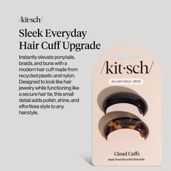 Kitsch close-up of cuff texture highlighting smooth recycled-plastic shell