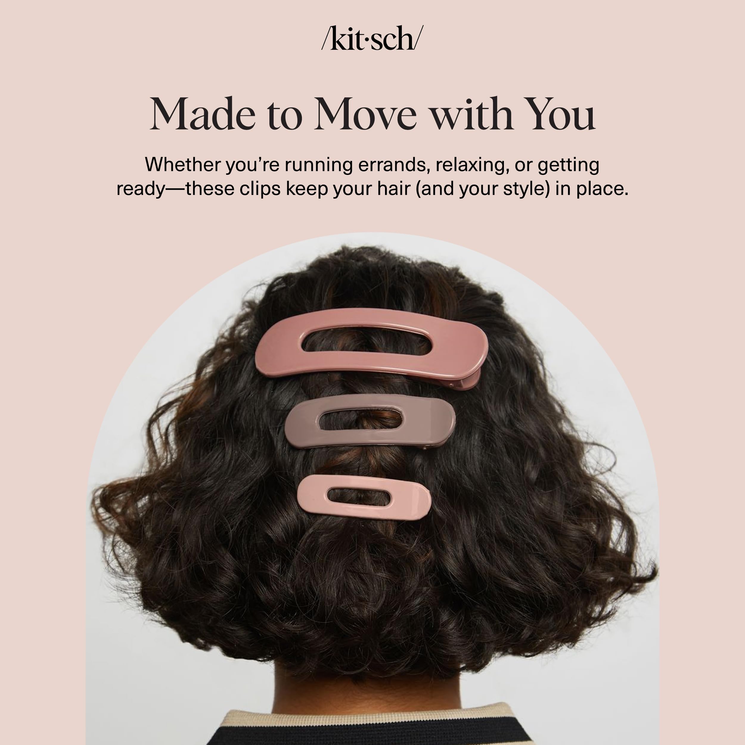 Kitsch held in hand scale showing compact size and travel-friendly design