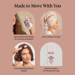 Kitsch label showing clean-beauty claims and free-from benefits for peace of mind