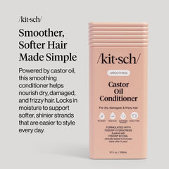 Kitsch label detail showing bio-based claims and clean formulation benefits
