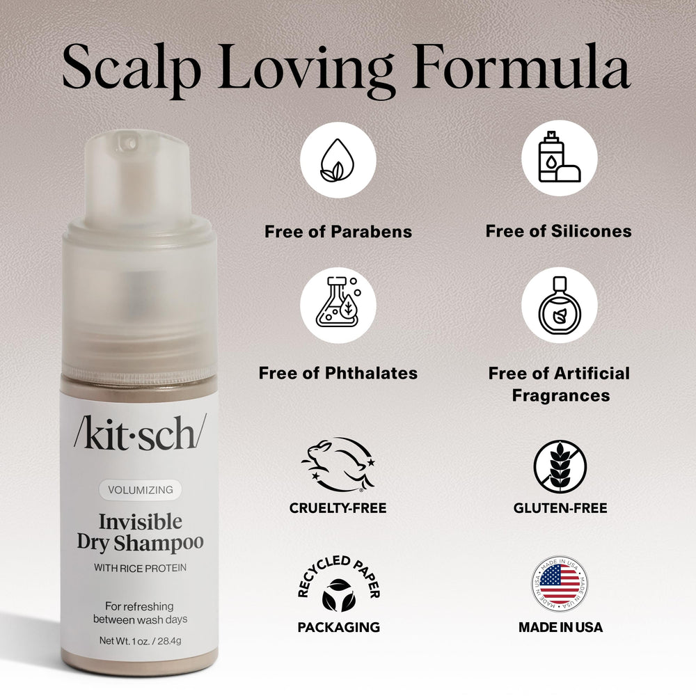 Kitsch label close-up listing niacinamide and ashwagandha benefits
