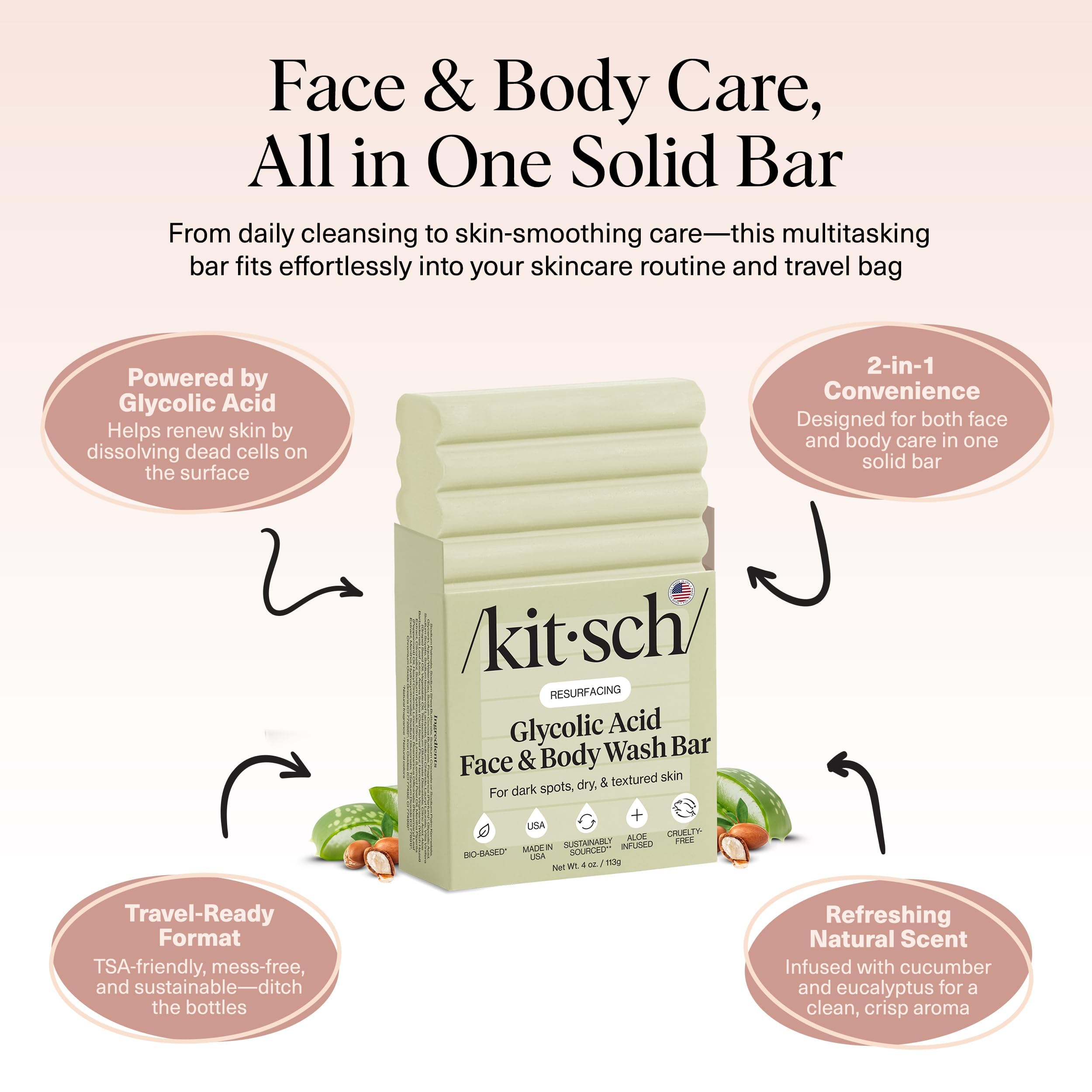 Kitsch label close-up displaying ingredients for transparency and ingredient clarity