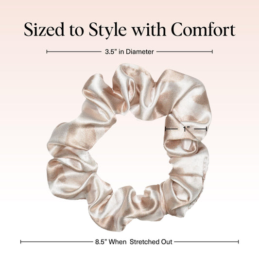 Kitsch close-up of satin texture highlighting smooth material and lower-friction