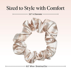 Kitsch close-up of satin texture highlighting smooth material and lower-friction