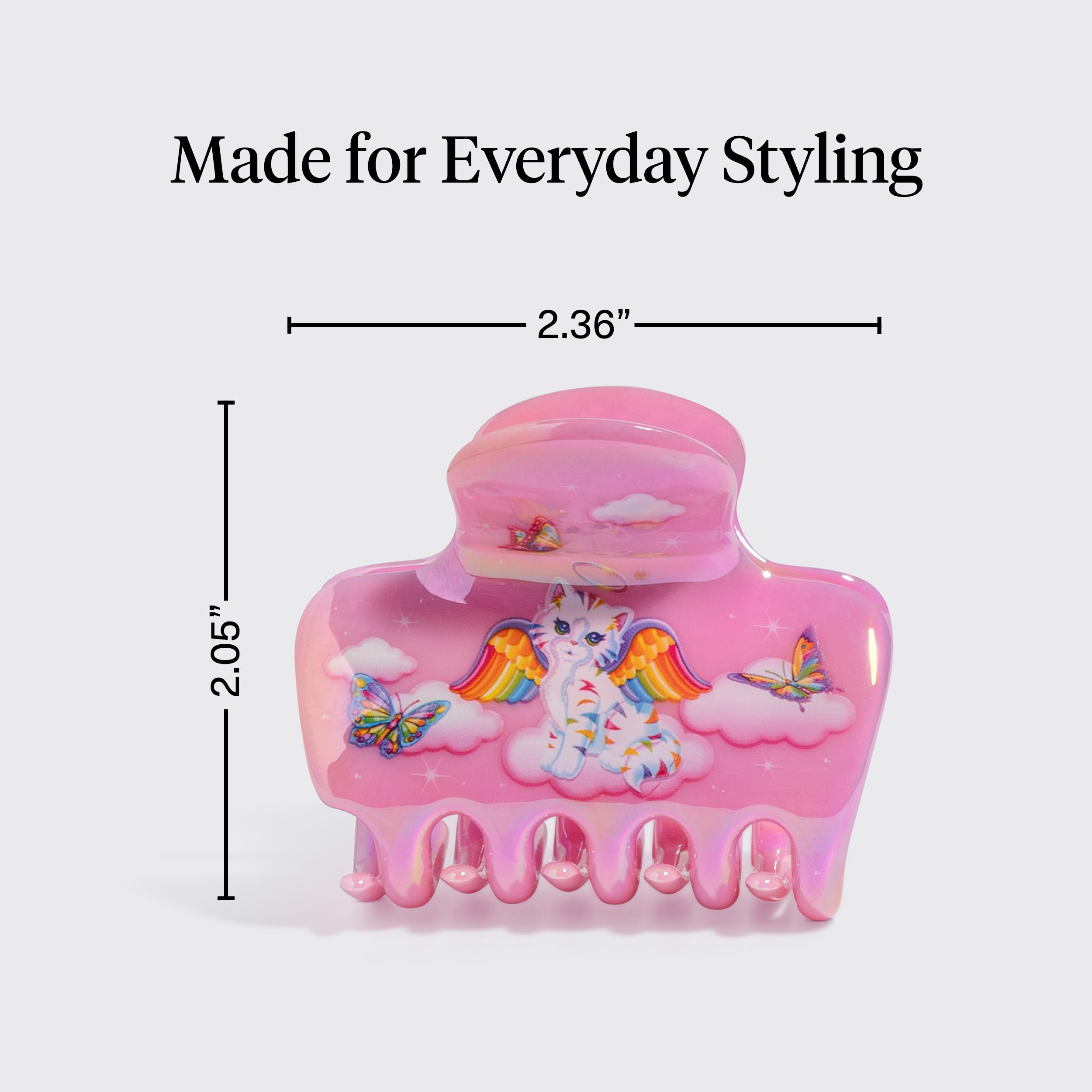 Kitsch Angel Kitty rounded edge detail demonstrating smooth, snag-free comfort