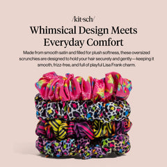 Kitsch satin texture close-up highlighting smooth finish for reduced friction and less breakage