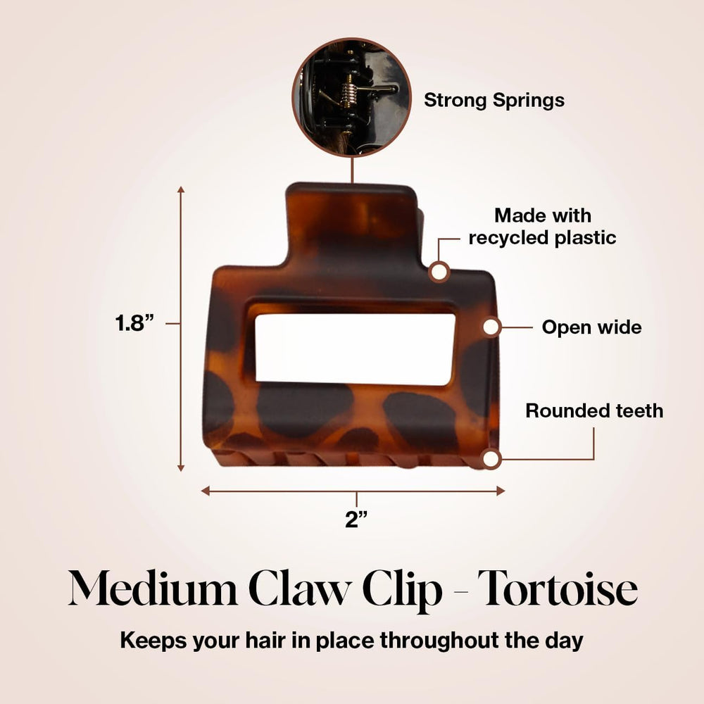 Kitsch medium clip side profile highlighting sturdy hinge and hold
