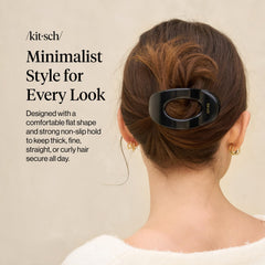 Kitsch side profile highlighting slim flat design for comfortable wear