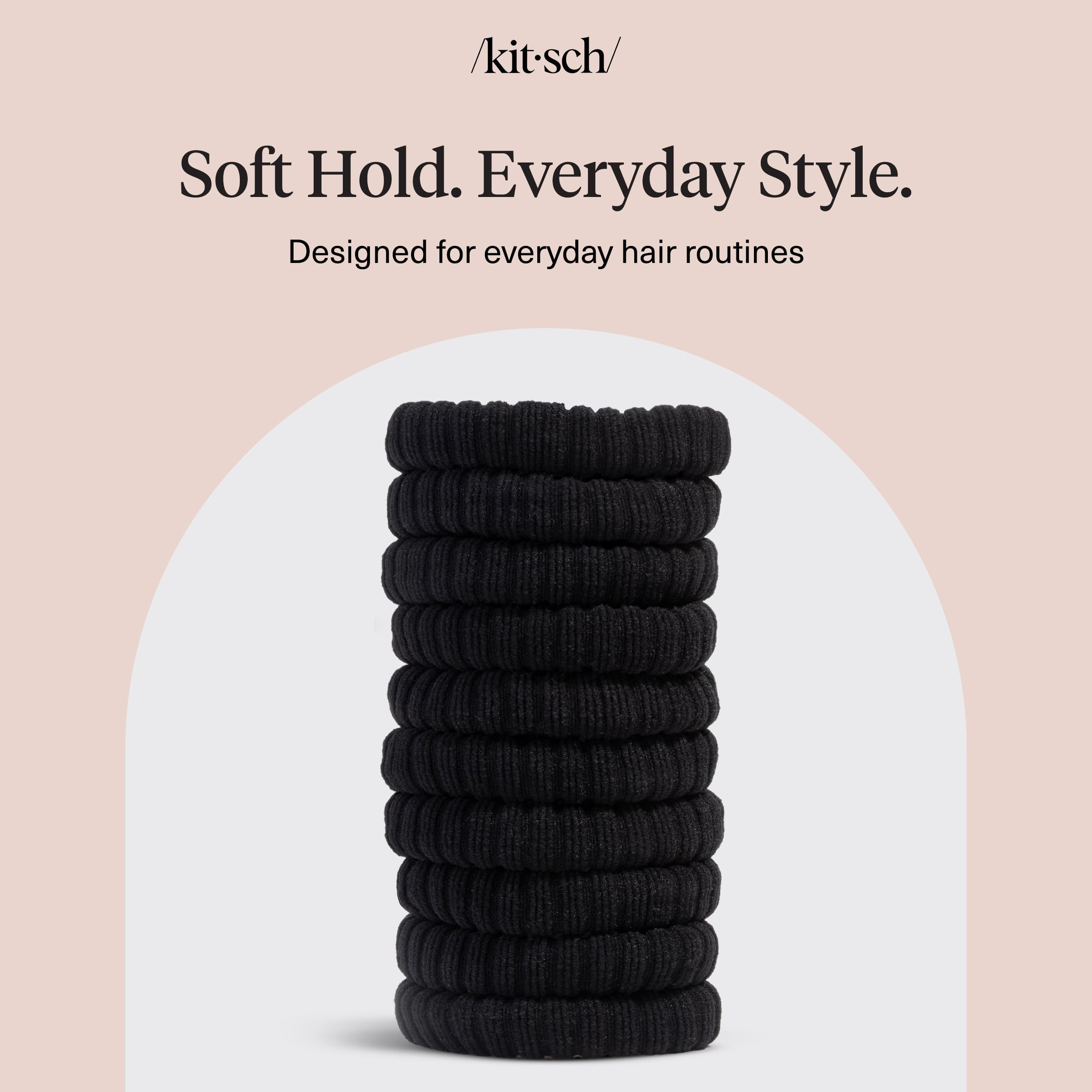 Kitsch lifestyle shot in morning routine showing reliable all-day styling