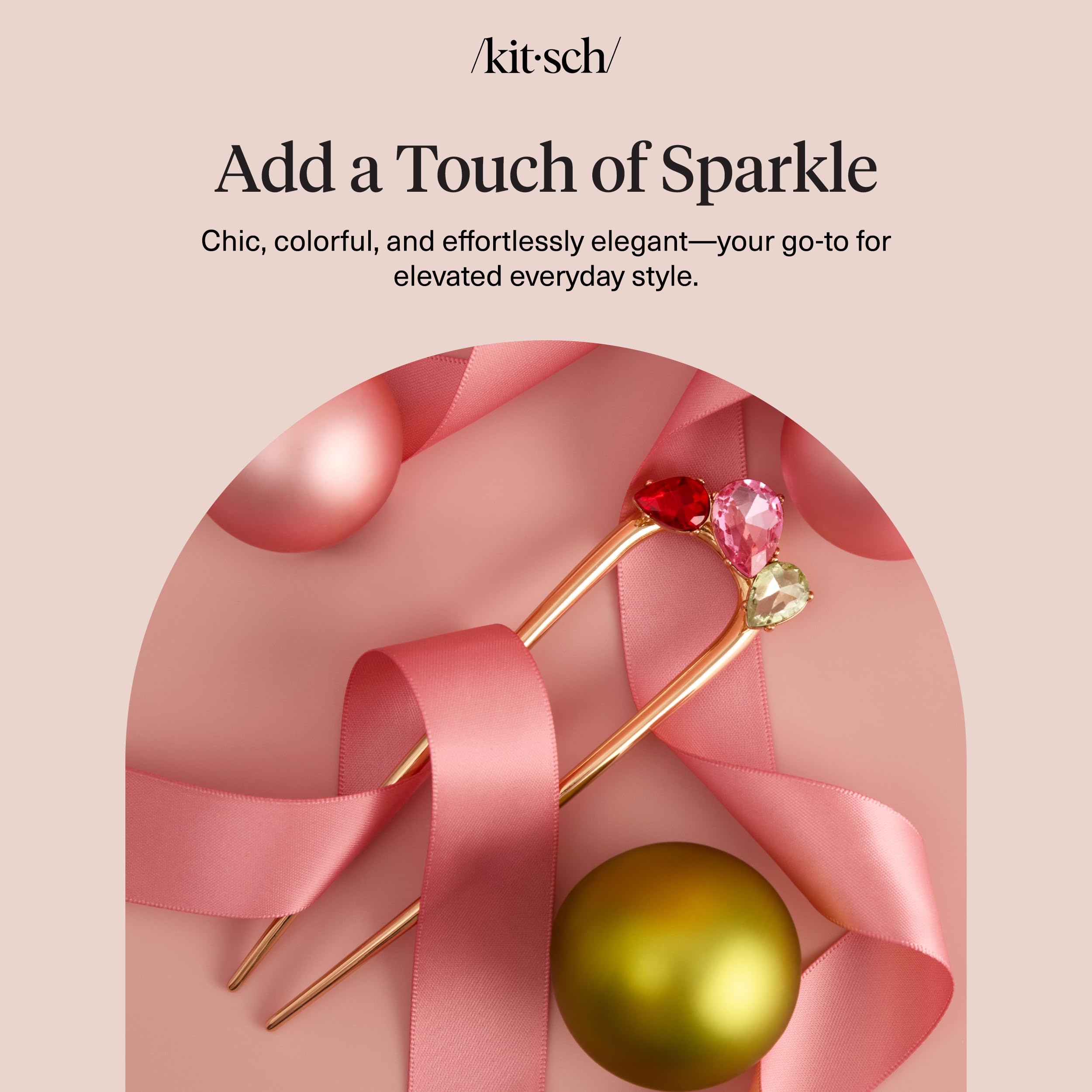 Kitsch product packaging and label showcasing gift-ready presentation benefit