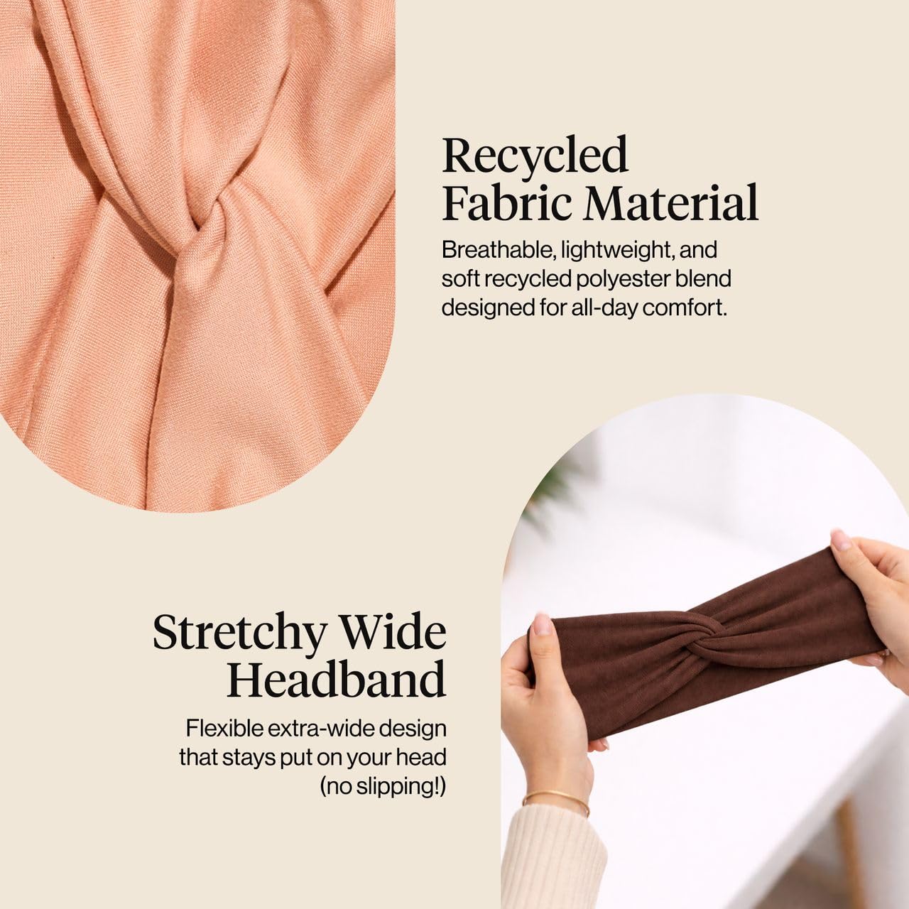 Kitsch rosewood close-up knit texture highlighting soft stretch