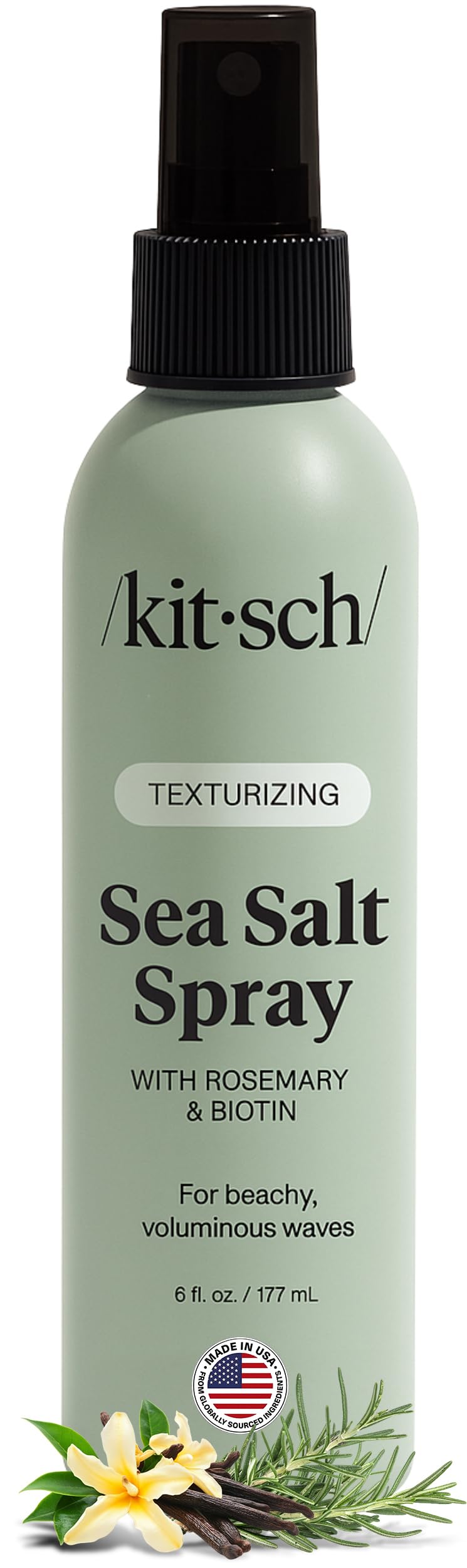 Kitsch bottle front packaging showing product and branding for easy recognition