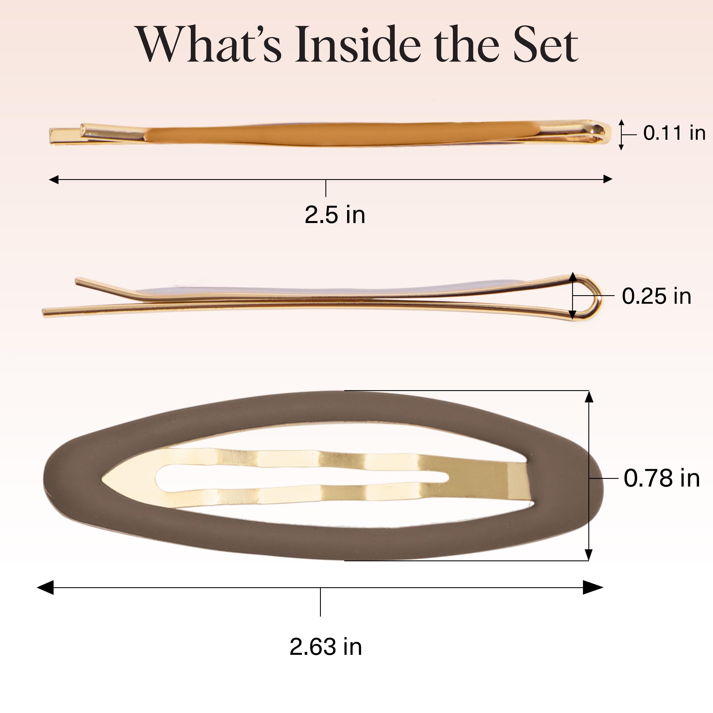 Kitsch in-hair styling image showing clip holding half-up style effortlessly