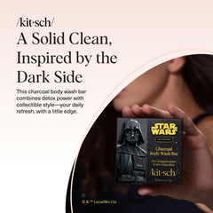 Kitsch soap in shower lifestyle scene showing refreshing, everyday use benefit