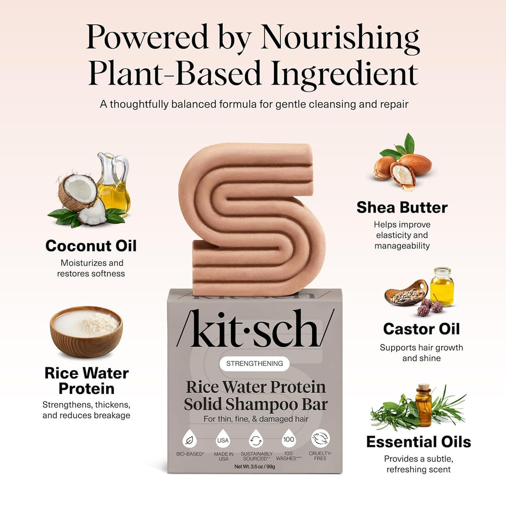 Kitsch hand holding bar to show 3.5 oz size and convenience benefit