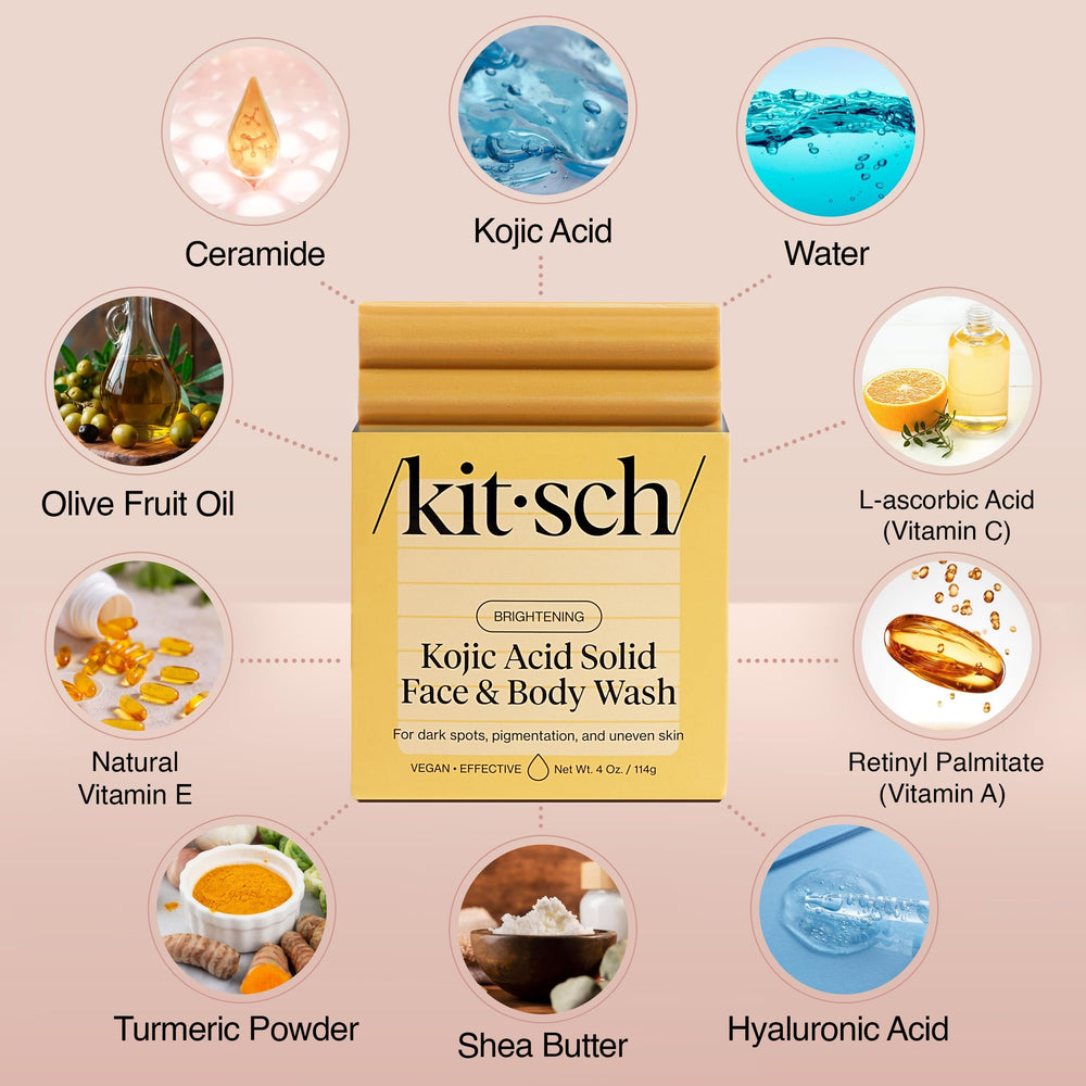 Kitsch close-up of creamy lather texture demonstrating gentle cleansing