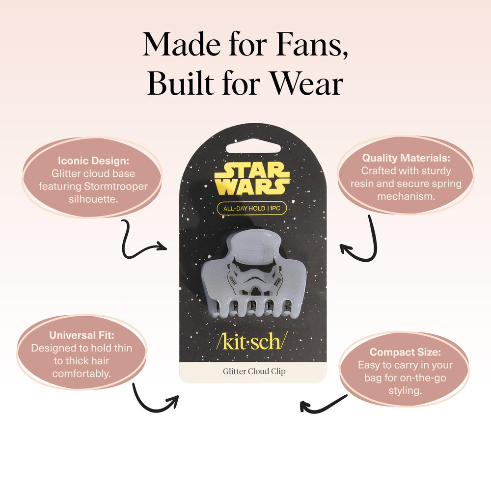 Kitsch Stormtrooper side view of teeth and hinge showing strong grip benefit