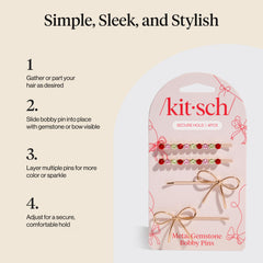Kitsch textured pin surface showing no-slip grip benefit