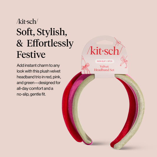 Kitsch velvet close-up of plush fabric and stitching benefit: soft comfortable texture