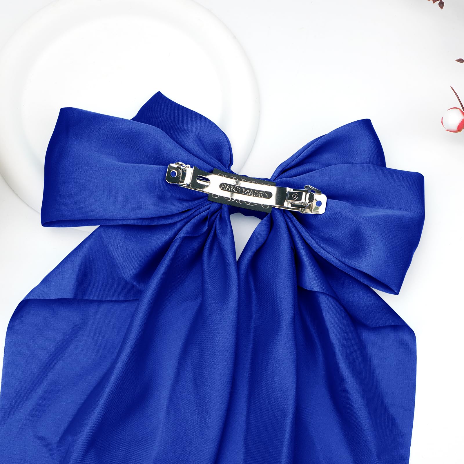 Kivzex bow worn side portrait giving polished styling benefit